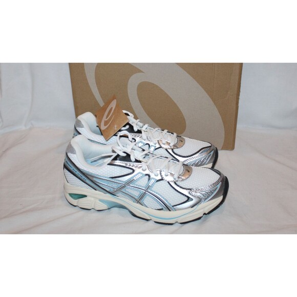 Asics Other - ASICS GT-2160 White Silver Men’s Low Top Lace Up Mesh Sneakers EU 41.5 US 8